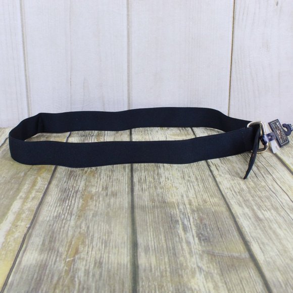 NWT American Living Blue Nylon Fabric Belt with Embroidered Eagle Flag Size L/XL - Picture 6 of 9